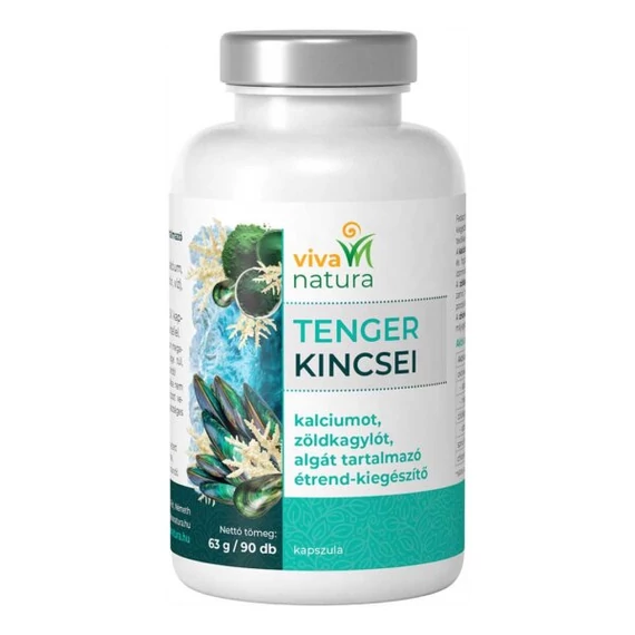 Viva Natura Tenger kincsei kapszula étrend-kiegészítő 90 db 90x