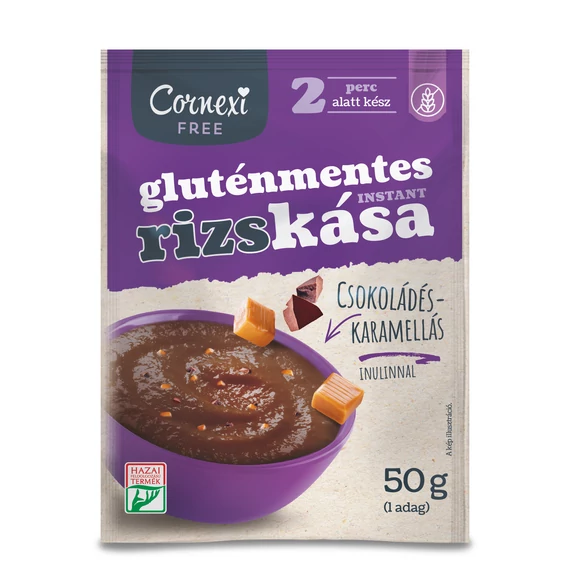 Cornexi GM rizskása csokoládés- karamellás 50g