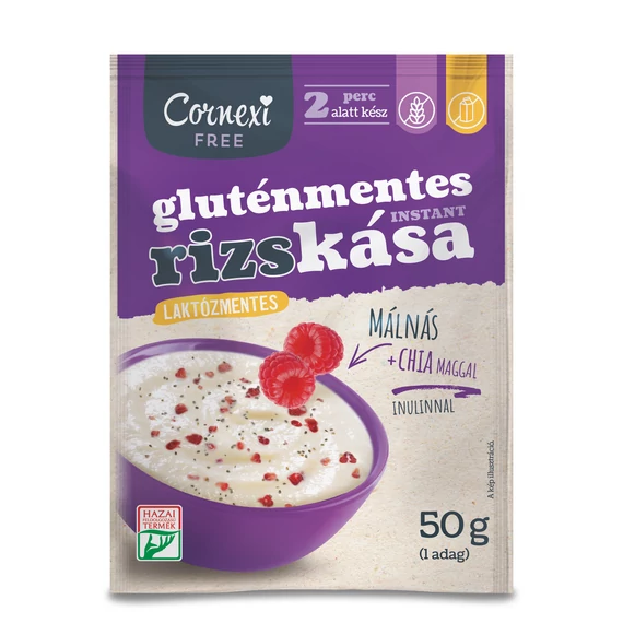Cornexi GM rizskása málnás, chia maggal 50g