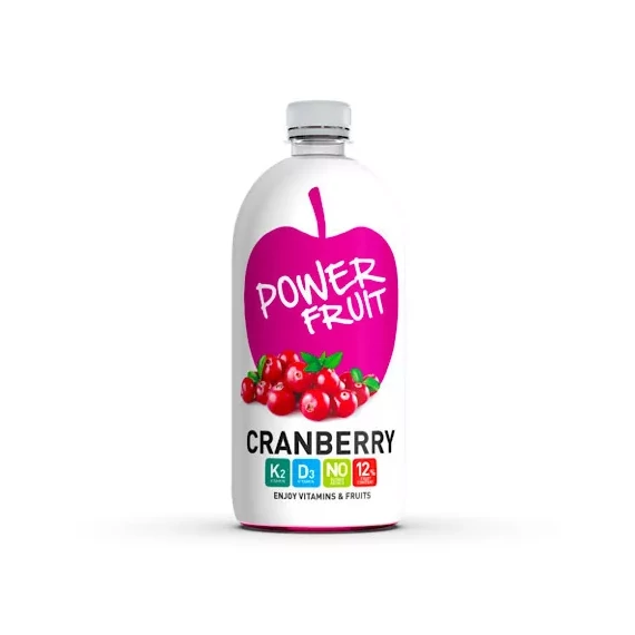 Power Fruit vörösáfonya-alma ital 750ml
