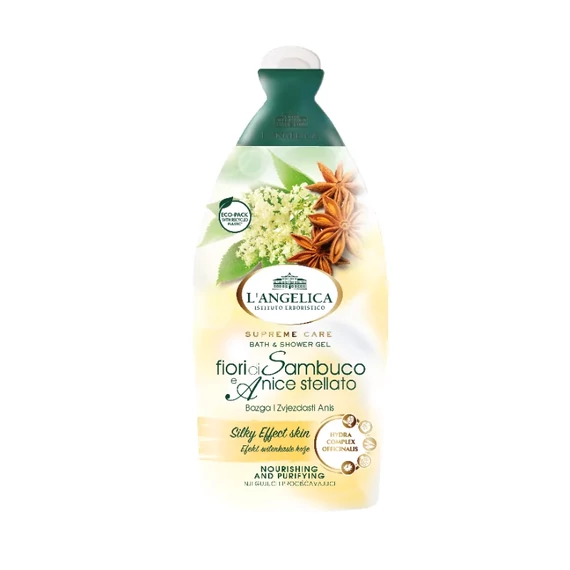 L'Angelica tusfürdő Supreme bodzával és csillagánizzsal 500ml