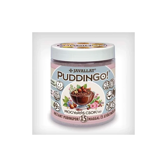 Javallat Puddingo Mogyorós csoki íz 300g